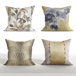 现代抱枕3D模型下载